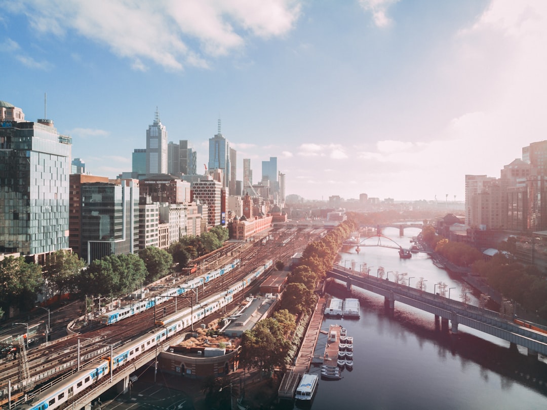 Rivière Yarra à Melbourne