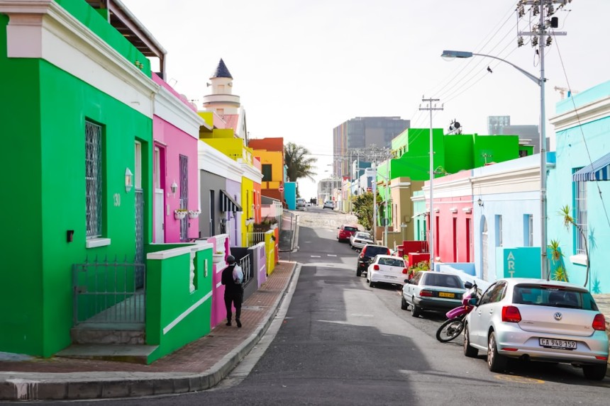 Vue panoramique de Cape Town avec la Montagne de la Table