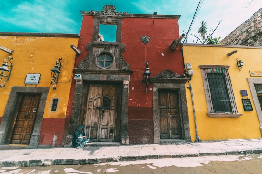 Architecture coloniale de San Miguel de Allende.