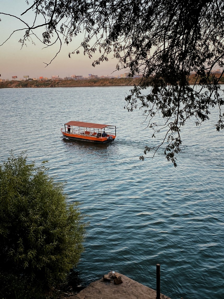 Vue aérienne de Khartoum