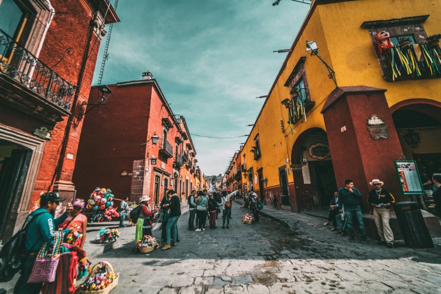Vue panoramique du centre historique de Mexico