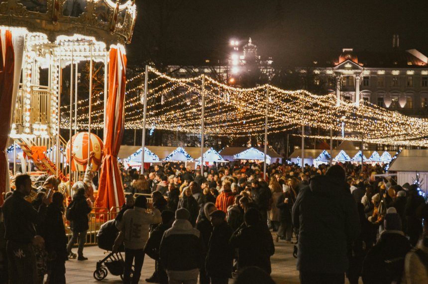 Festival culturel à Vilnius en été